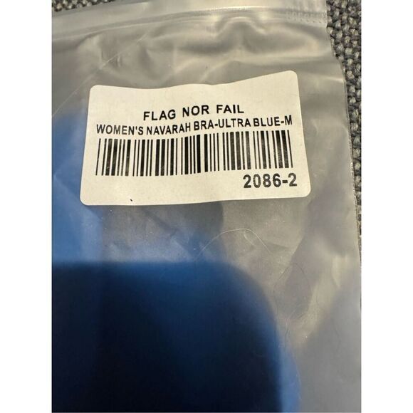 Flag nor Fail Navarah bra ultra blue size medium new with tag - Picture 5 of 12